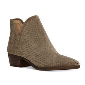 Lucky Brand Baley Perforated Chip Out Booties